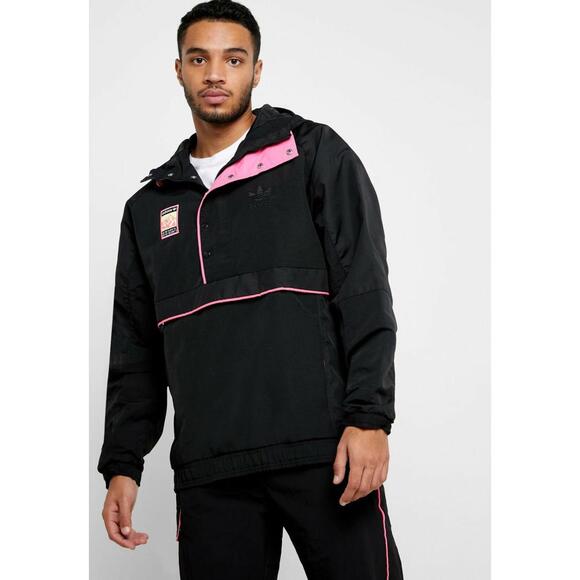 NEW Adidas Hooded Pullover in Black - Size L #NA447 - Picture 1 of 7